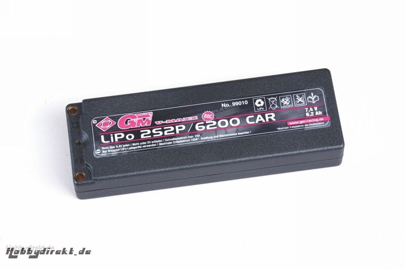 LiPo-Akku V-MAXX 60C2S2P/6200 G3,5/G4 Graupner 99010