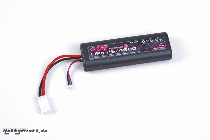 LiPo-Akku V-MAXX 30C2S/4800 7,4V JST/G2 Graupner 99021