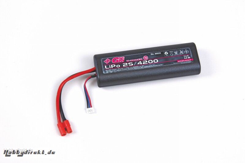 LiPo-Akku V-MAXX 70C2S/4200 7,4V G3,5 Graupner 99022