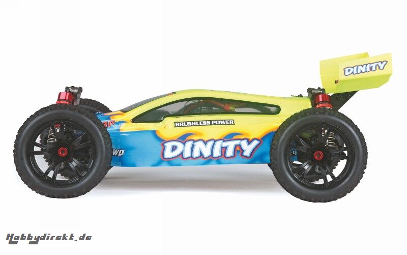 Dinity Buggy Brushless-Drive Elektro Offroad Buggy Maßstab 1:10 Graupner 99563