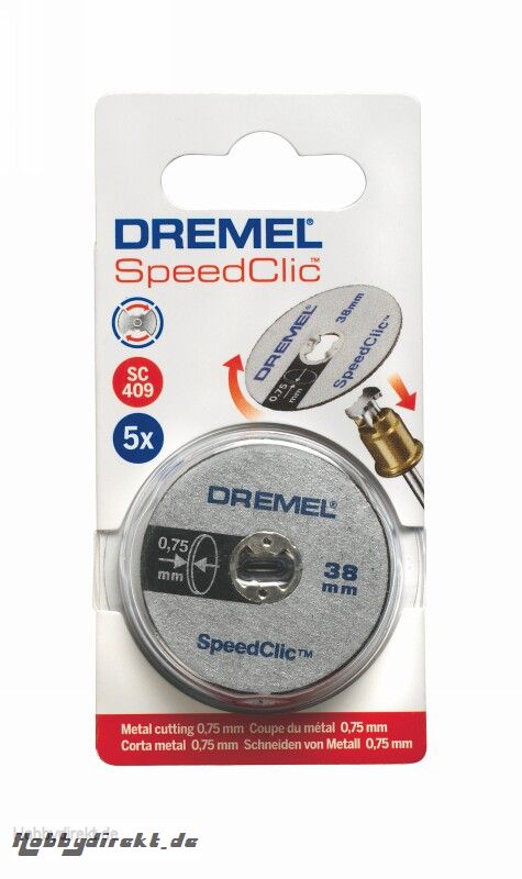 Dremel SpeedClic Metall-Trennscheibe Graupner DSC456