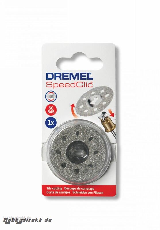 Dremel SpeedClic Diamant-Trennscheib Graupner DSC545