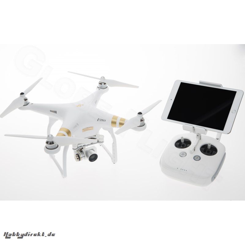 DJI P 3 Standard RTF Quadrokopter mit 3-Achs Gimbal und 12 MP Full HD / 2,7K Kamera