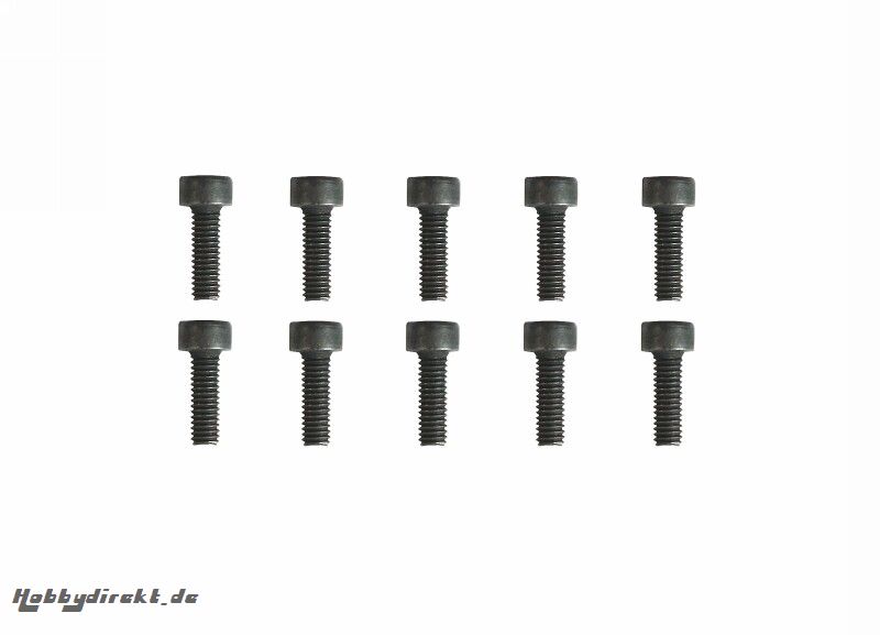 2.5x8 mm Kopfschraube 10x Graupner SG025080