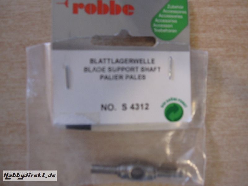 BLATTLAGERWELLE Robbe 1-S4312 S4312