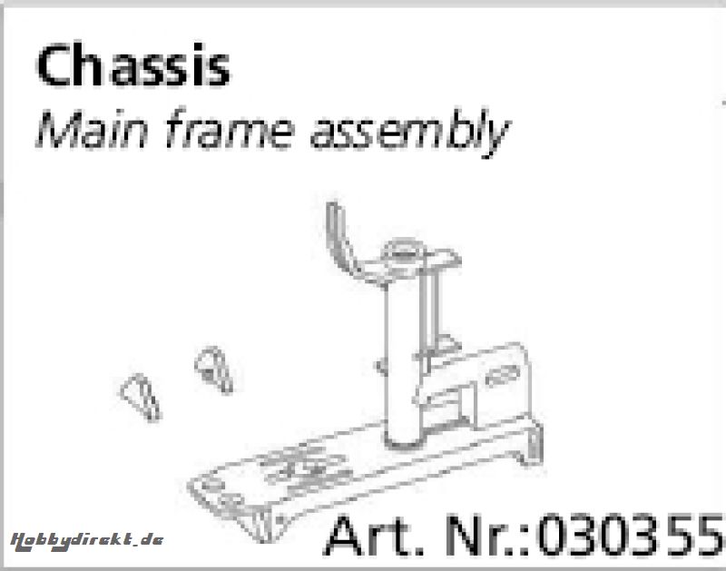 Chassis Cupid Mini, Calisto Jamara 030355