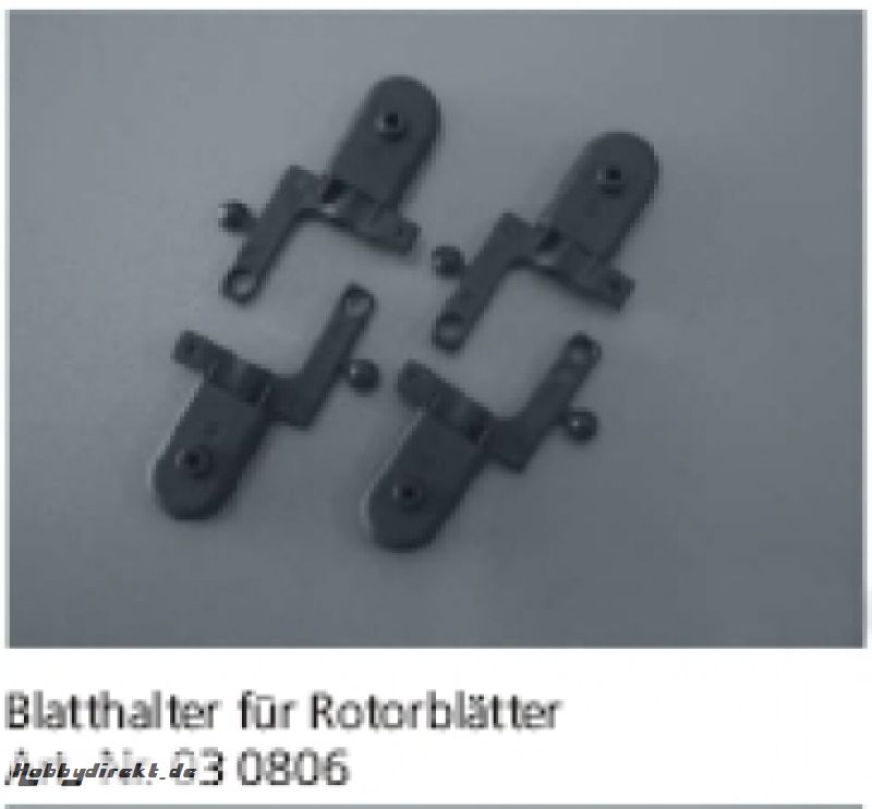 Blatthalter f. Rotorblätter P Jamara 030806