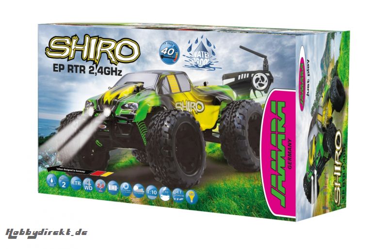 Shiro 1:10 EP 4WD LED Lipo 2,4G Jamara 053367