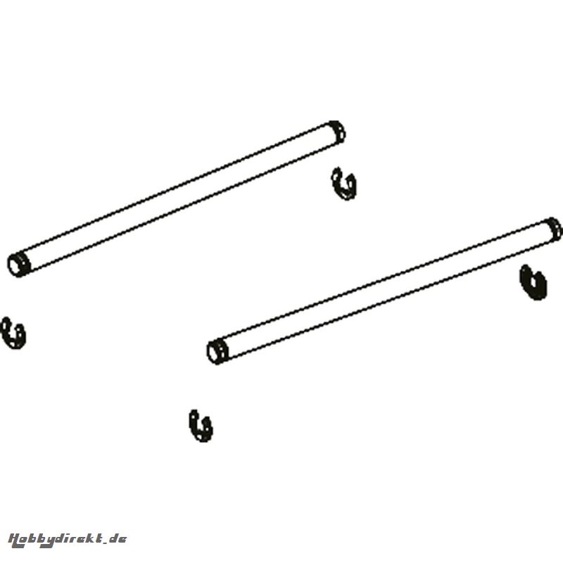 Querlenkerstift BL8 vorne VE2 Jamara 059086