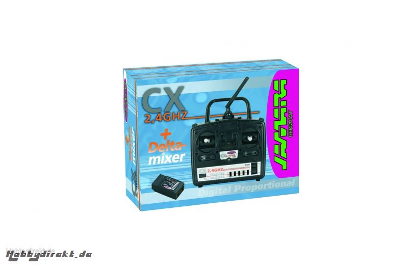 Fernsteuerung CX 2,4GHz Gas Jamara 061110