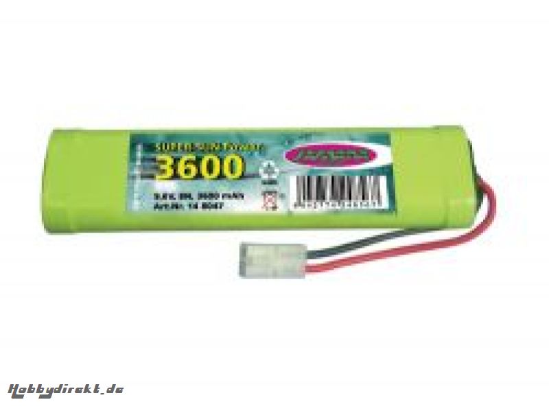 Akkupack SunPower 3600mAh 10N 12V NiMH Jamara 148048