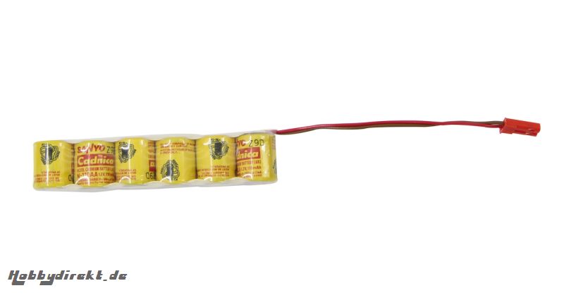 Akkupack 7,2V 110 mAh m. BEC Buchse Jamara 148210