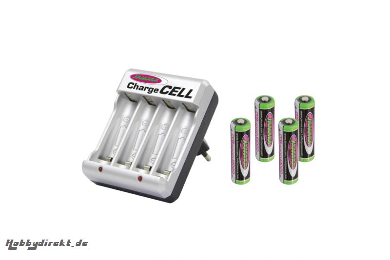 Ladegerät Charge Cell inkl. VE4 AA 1,2V Jamara 153084