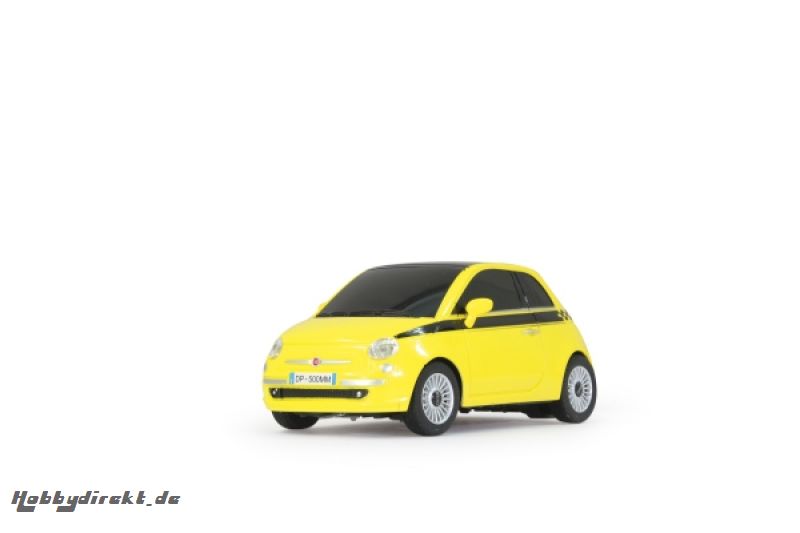 Fiat 500 1:24 2Kanal gelb Jamara 403302