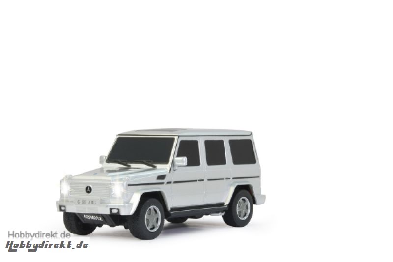 Mercedes G55 AMG 1:24 silber Jamara 404016