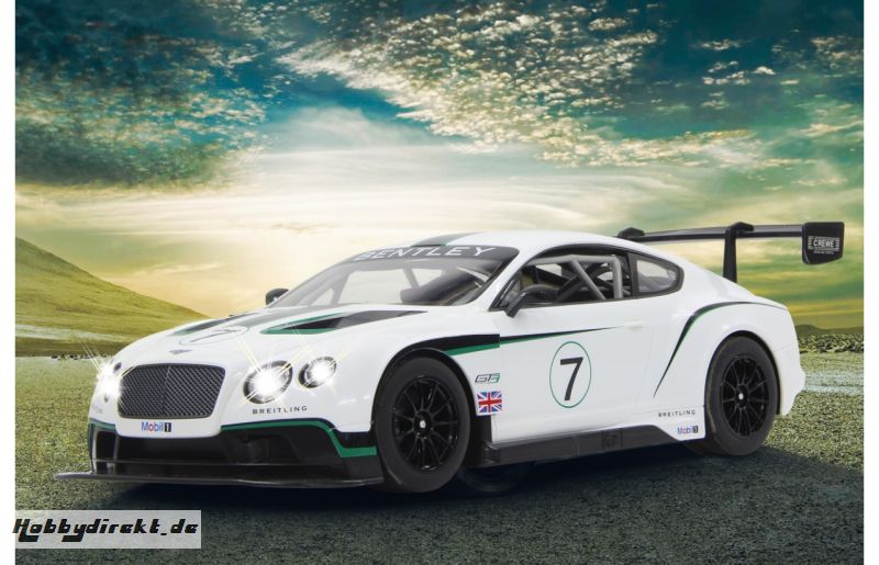 Bentley Continental GT3 1:14 weiß 27Mhz Jamara 404575