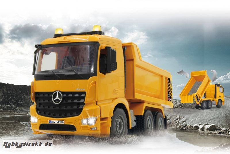 Muldenkipper Mercedes Arocs 1:20 2,4G Jamara 404940