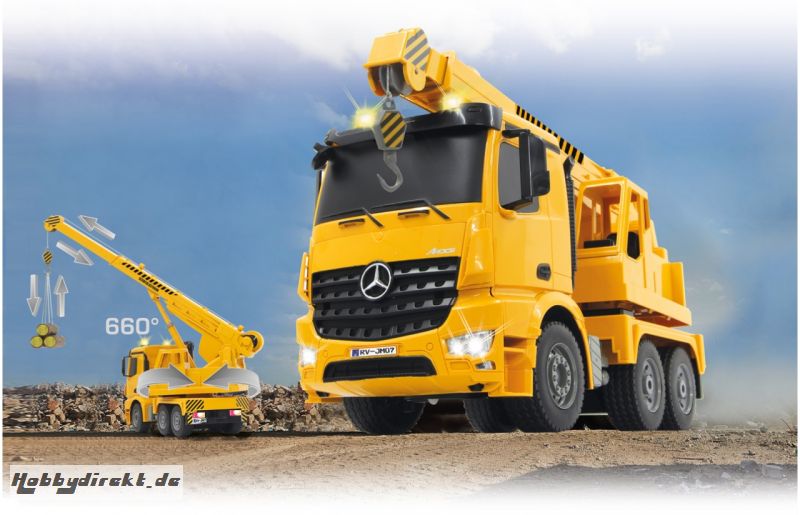 Schwerlastkran Mercedes Arocs 1:20 2,4G Jamara 404950