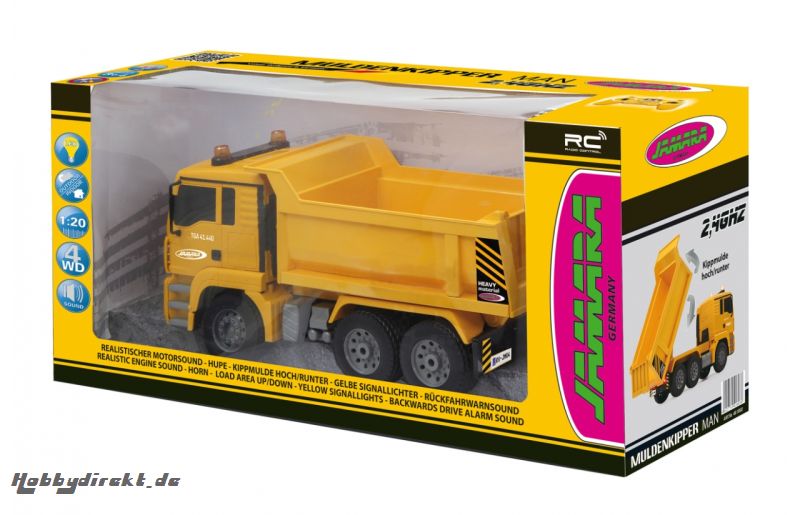 Muldenkipper MAN 1:20 2,4G Jamara 405002