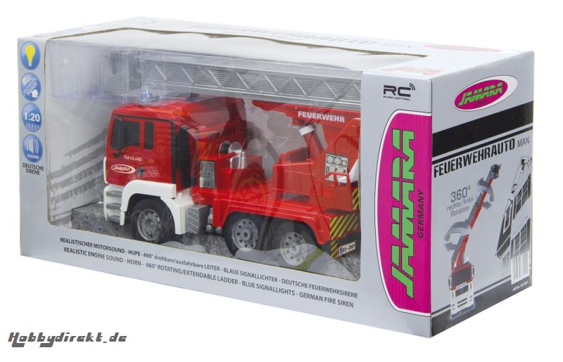 Feuerwehr Drehleiter MAN 1:20 2,4G Jamara 405008