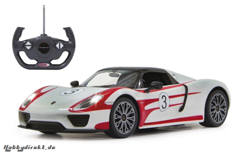 Porsche 918 Spyder Race 1:14 Akku weiß 27MHz Jamara 405022