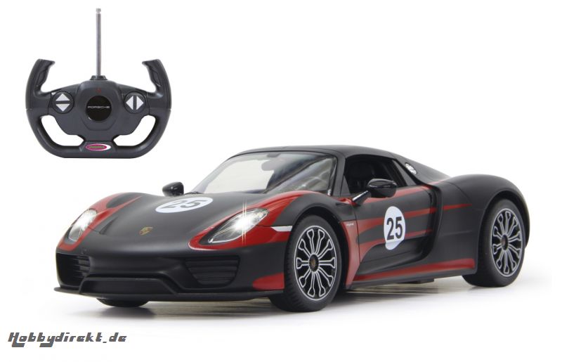 Porsche 918 Spyder Race 1:14 Akku Schwarz 40MHz Jamara 405023