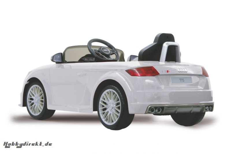 Ride-on Audi TTS Roadster weiß 2,4G 6V Jamara 405039