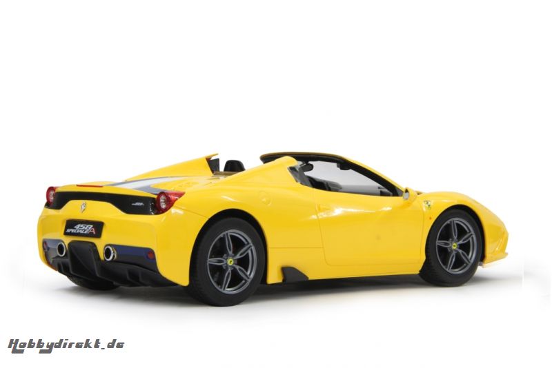 Ferrari 458 Speciale A 1:14 gelb Verdeck fernbed. Jamara 405067