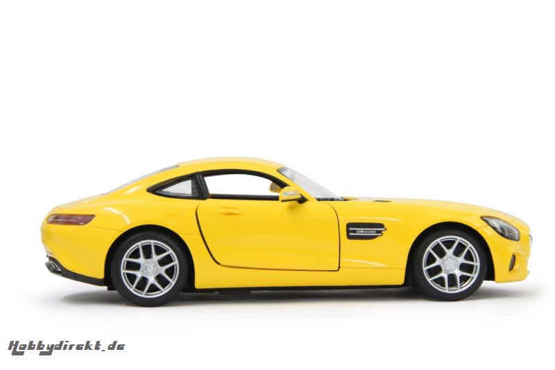 Mercedes AMG GT 1:14 gelb 40MHz Tür manuell Jamara 405071