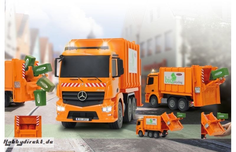 Müllwagen Mercedes Antos 1:20 2,4G Jamara 405079