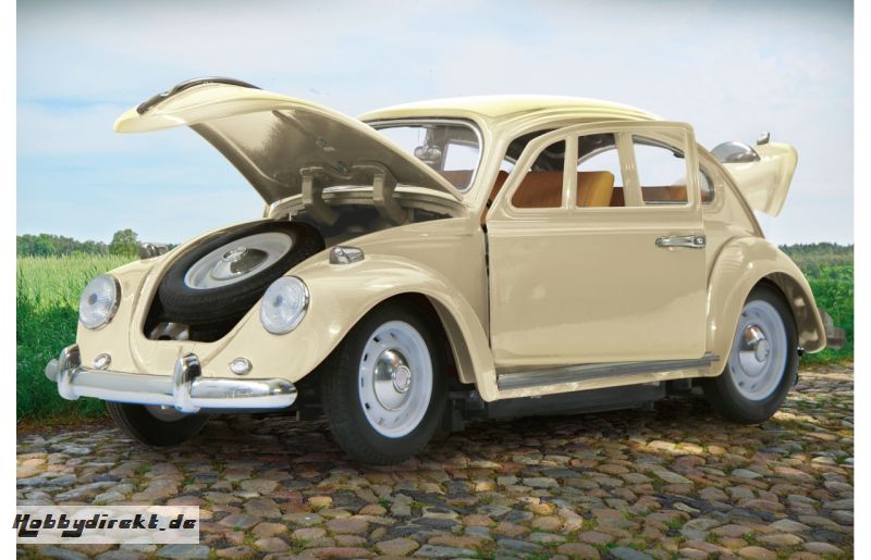 VW Käfer 1:18 RC Die Cast creme weiß 40MHz Jamara 405111