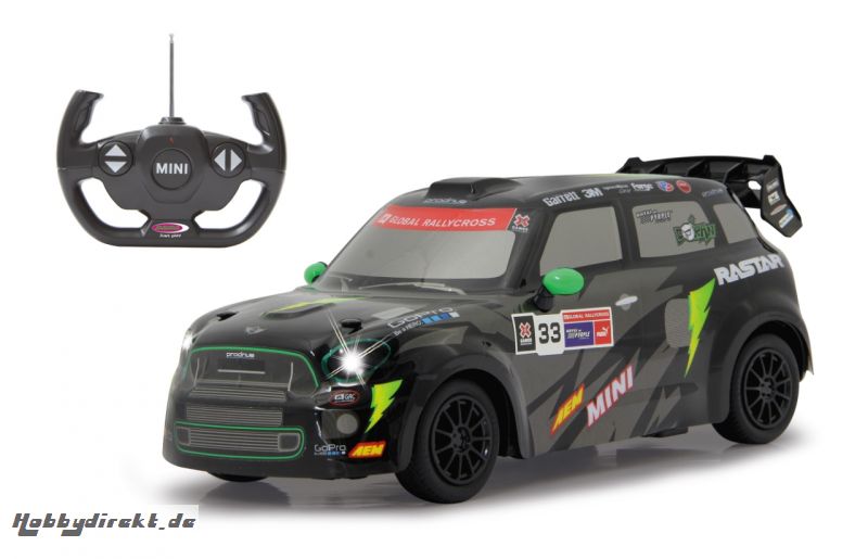 Mini Countryman JCW RX 1:14 schwarz 27MHz Jamara 405114