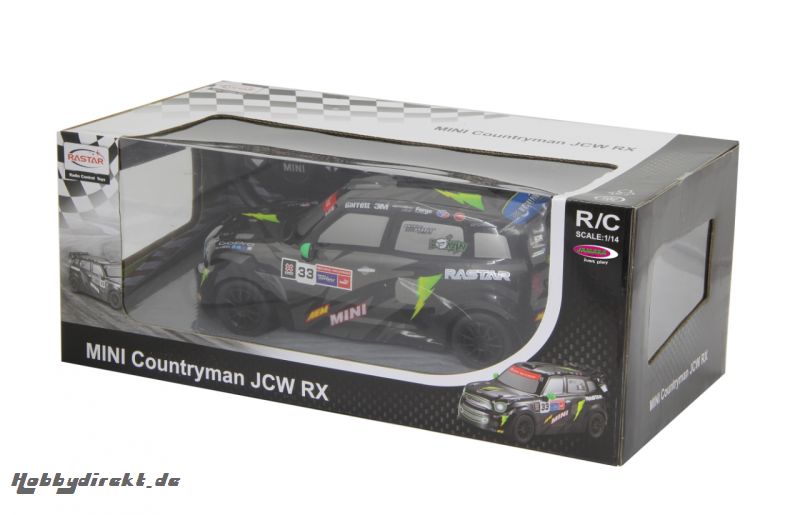 Mini Countryman JCW RX 1:14 schwarz 27MHz Jamara 405114