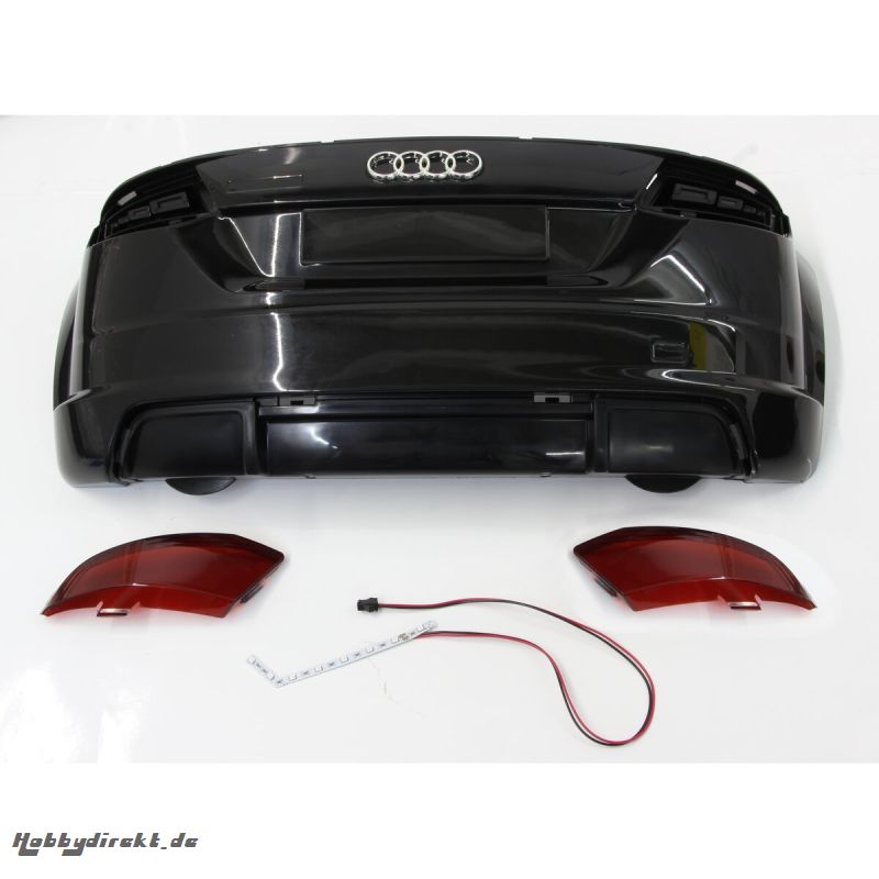 Stoßstange Ride-on Audi TT RS hinten schwarz Jamara 412743