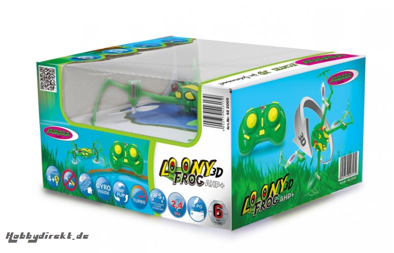 Loony Frog 3D AHP+ Quadrocopter Jamara 422005