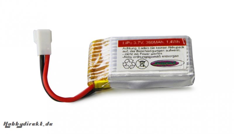 Akku Triefly Lipo 3,7V 380mAh 1,4Wh Jamara 423029