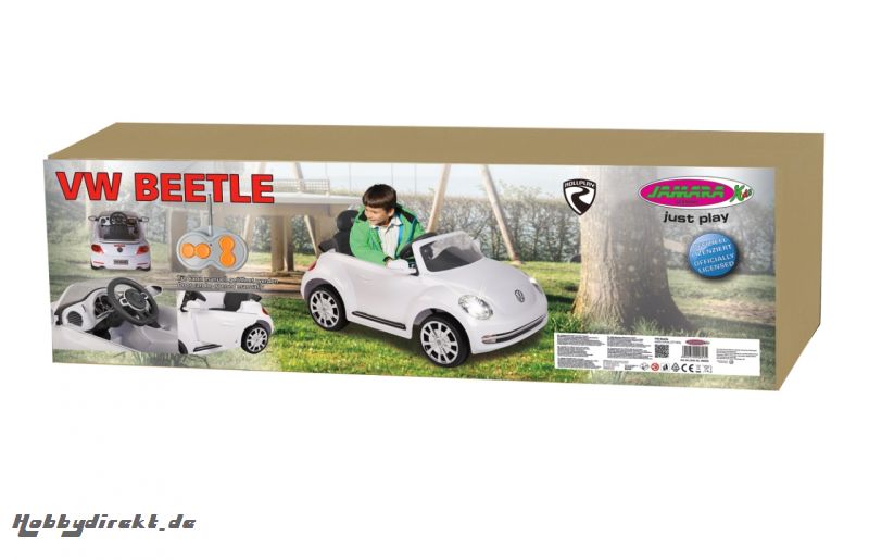 Ride-on VW Beetle weiß 27MHz 6V Jamara 460220