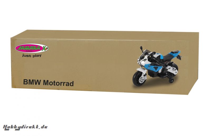 Ride-on Motorrad BMW S1000RR blau 12V Jamara 460281