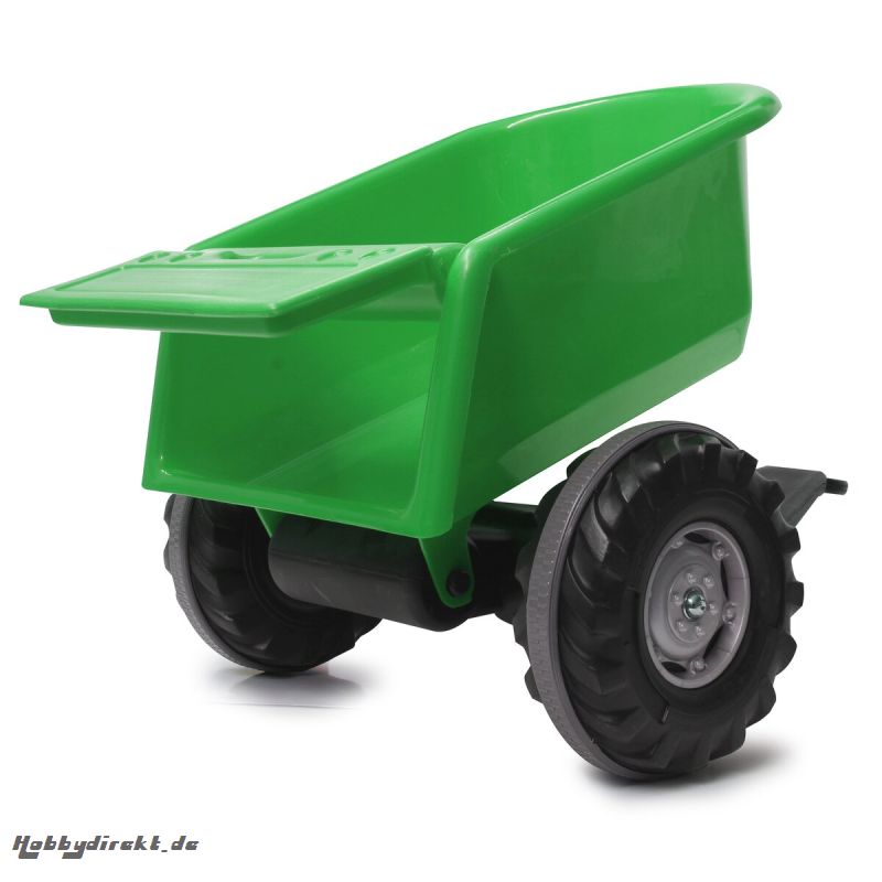 Anhänger Ride-on grün für Traktor Power Drag Jamara 460350