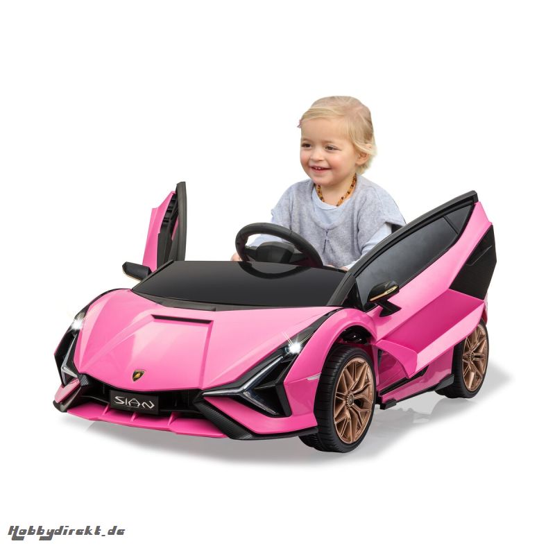 Ride-on Lamborghini SiÁ¡n FKP 37 pink 12V Jamara 460639