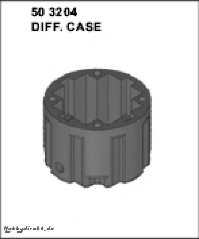 Differenzialgehäuse v/m/h X1+ CRT Jamara 503204