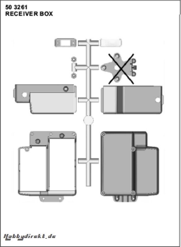 Empfängerbox X1/X1CRT Jamara 503261