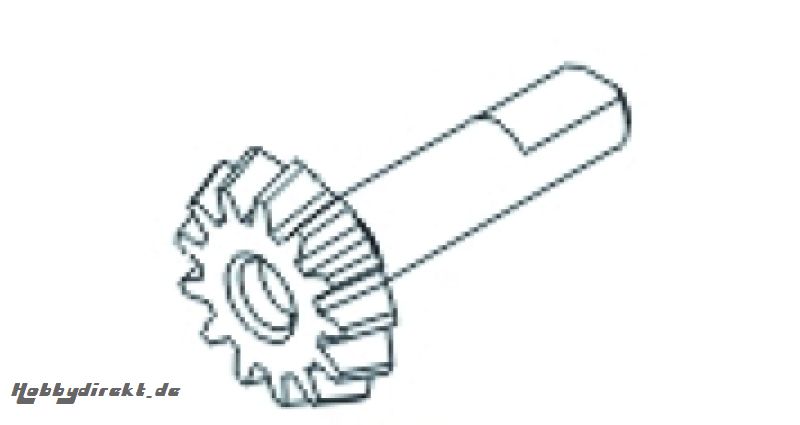 Kegelzahnrad X3 13t Jamara 504210