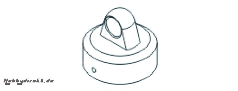 Stoßdämpferkappe X3 oben VE4 Jamara 504239