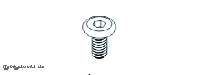 Schrauben Motorhalter X3 M4x8 Jamara 504249
