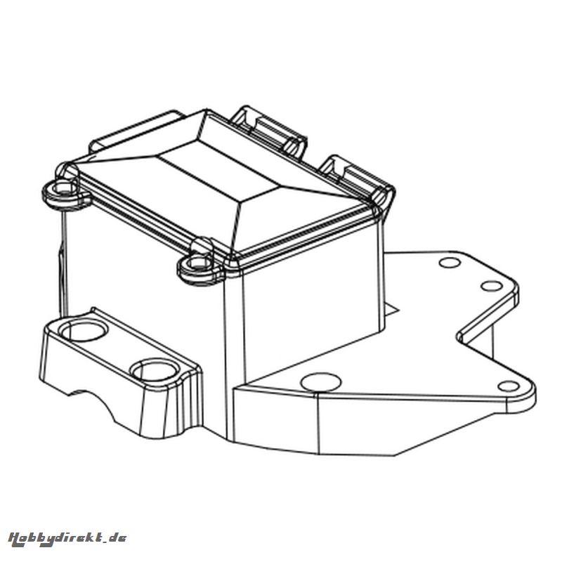 Empfängerbox Skull/ Nightstorm Crossmo Jamara 506118