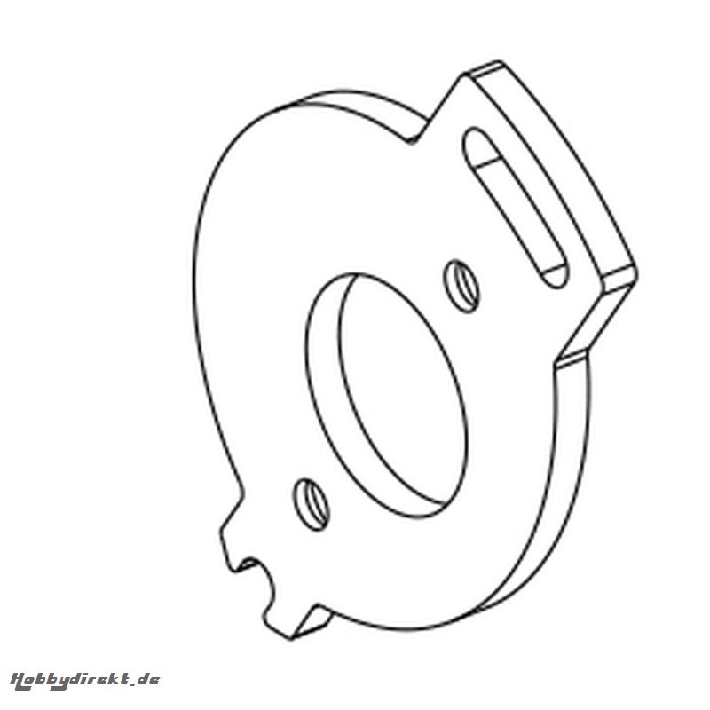 Motorhalteplatte Skull/ Nightstorm/Crossmo Jamara 506131