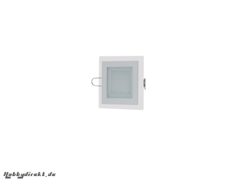 LED Downlight 11x11cm 6W k/w Jamara 701100