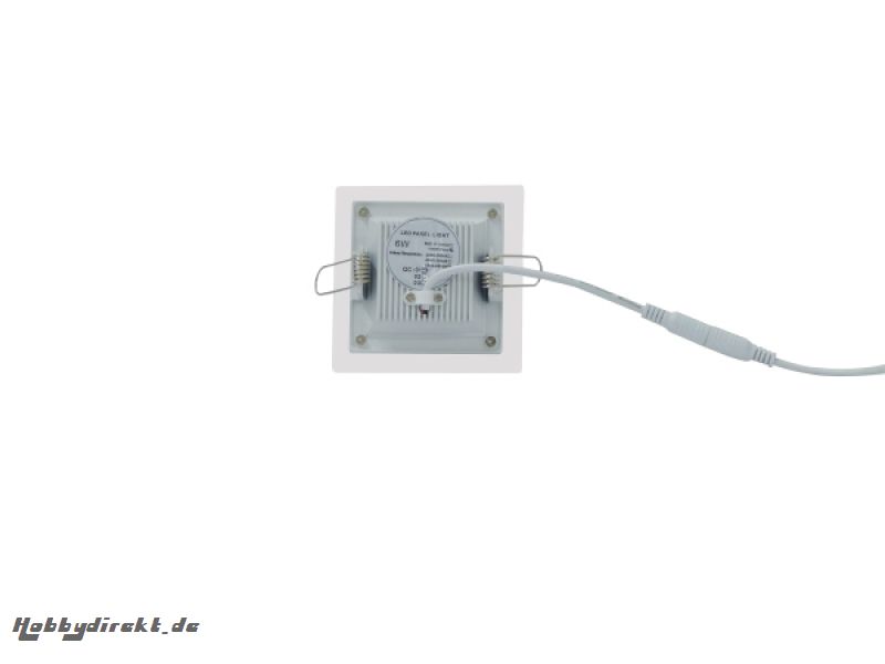 LED Downlight 11x11cm 6W k/w Jamara 701100