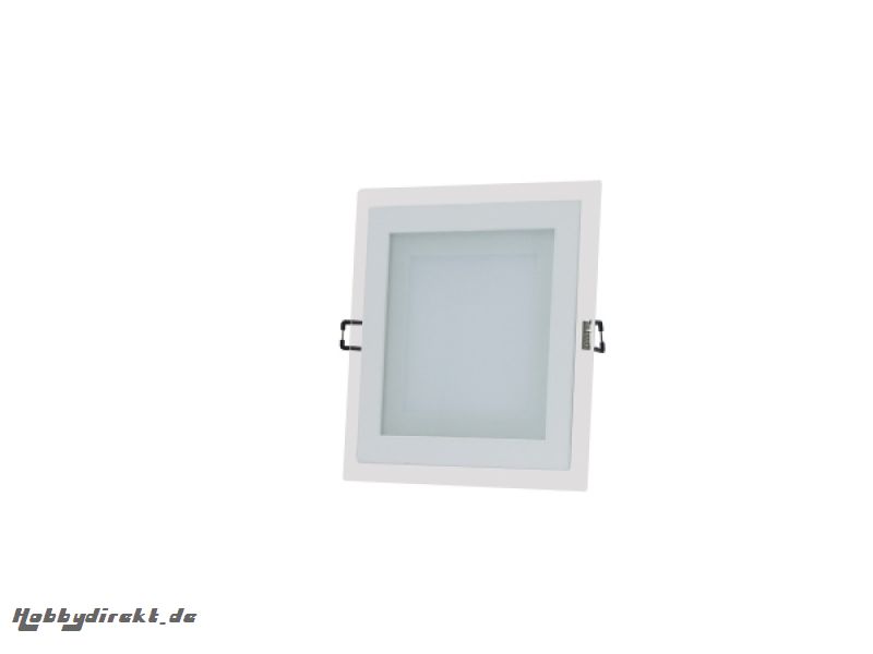 LED Downlight 16x16cm 12W k/w Jamara 701102